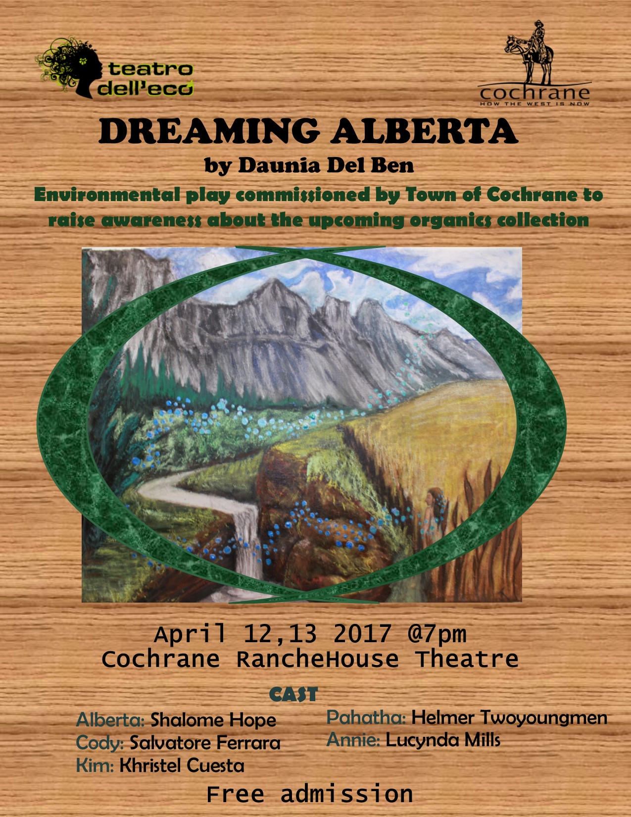 Poster dreaming Alberta play